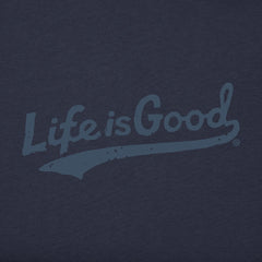 Men's Tonal LIG Ballyard Script Good Vibes Fleece Crew
