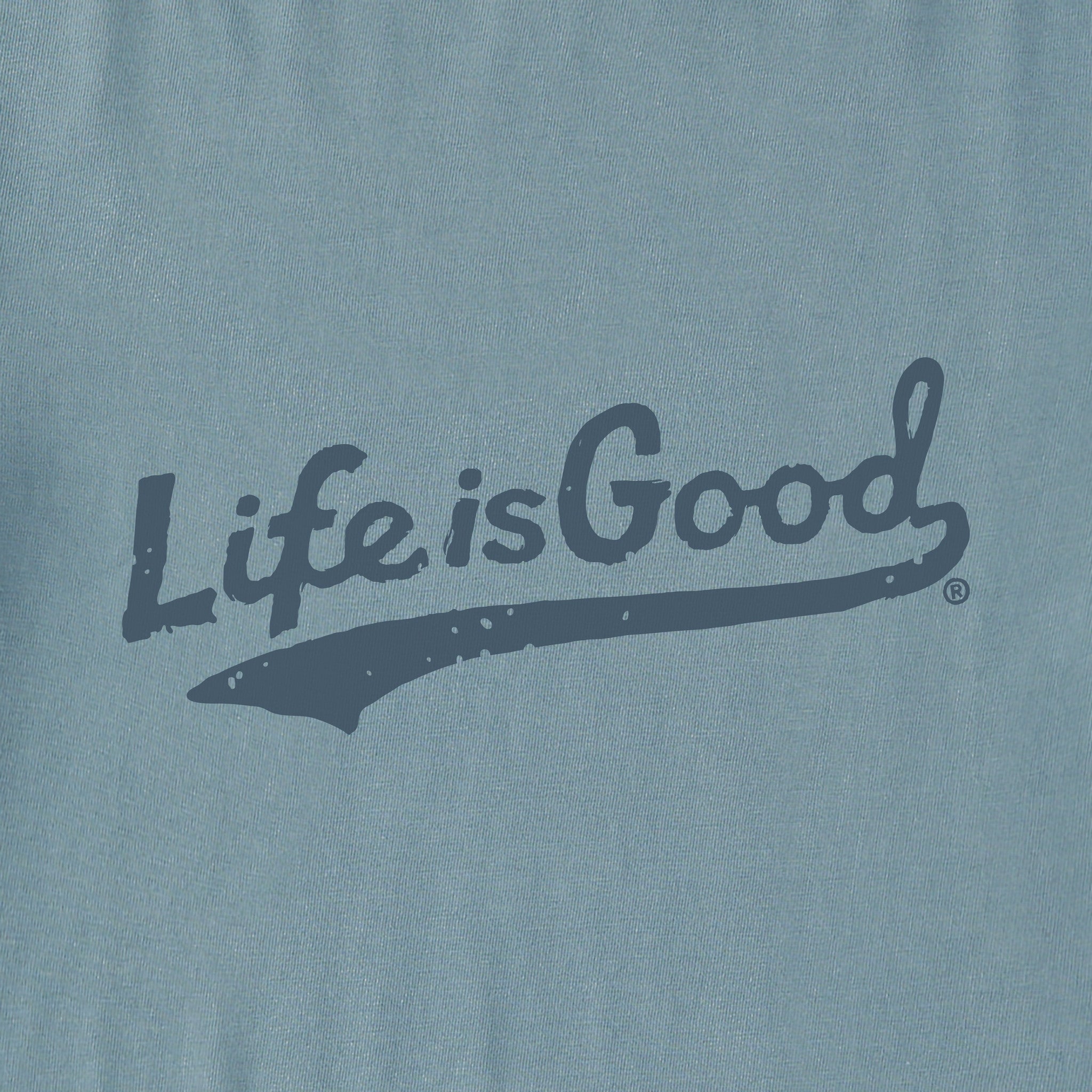 Men's Tonal LIG Ballyard Script Good Vibes Fleece Crew