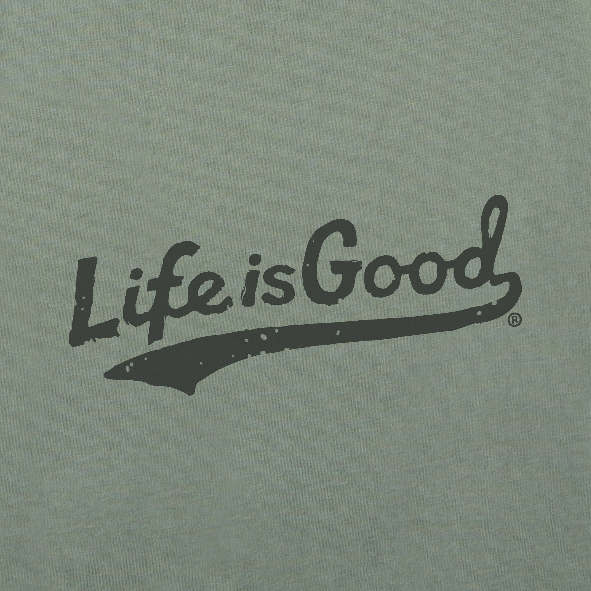 Men's Tonal LIG Ballyard Script Good Vibes Fleece Crew