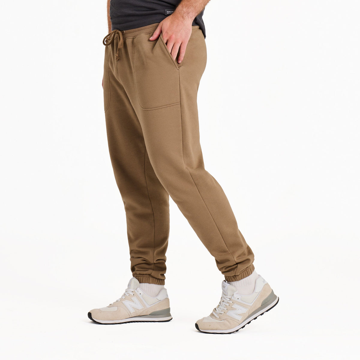 Men's Solid Good Vibes Fleece Jogger