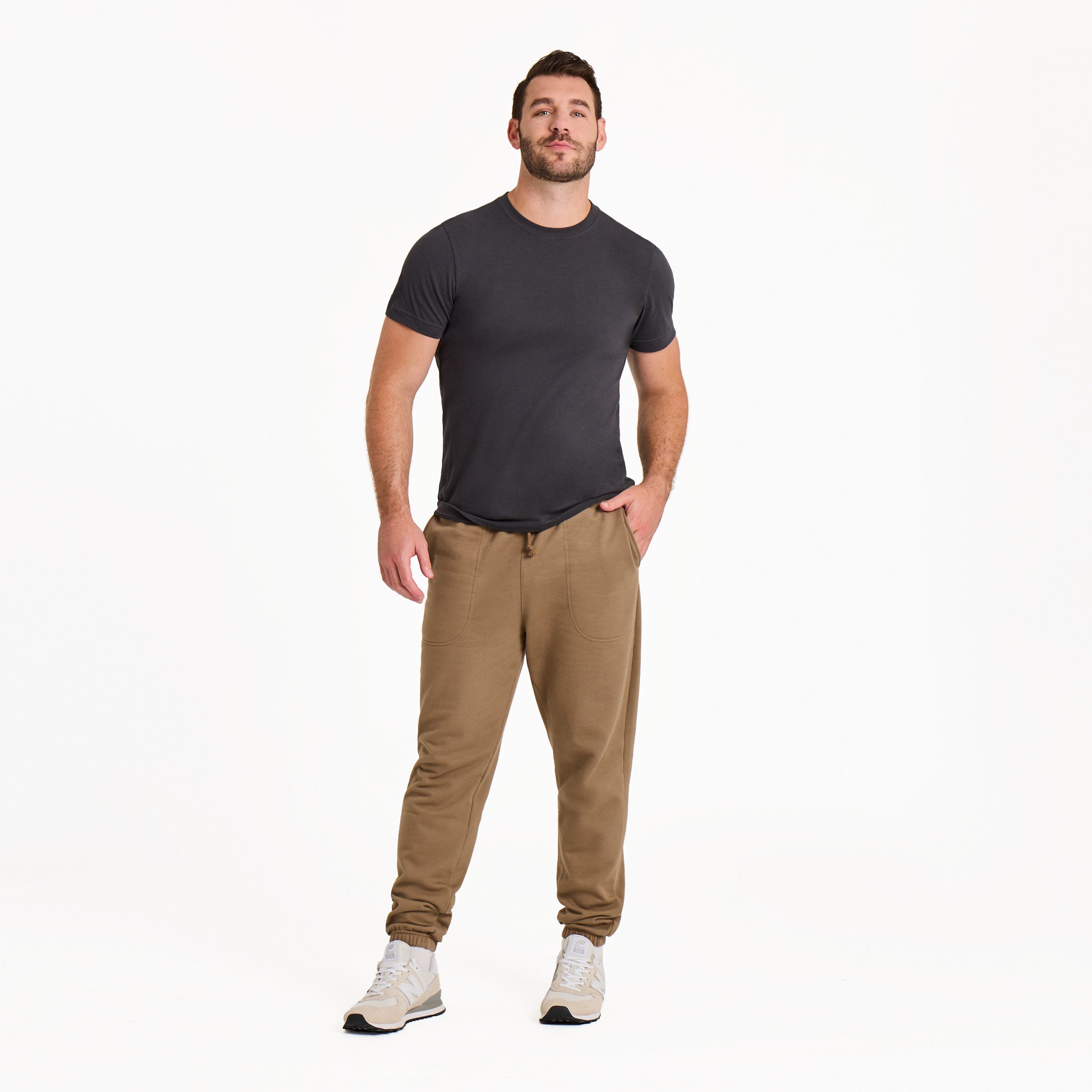 Men's Solid Good Vibes Fleece Jogger