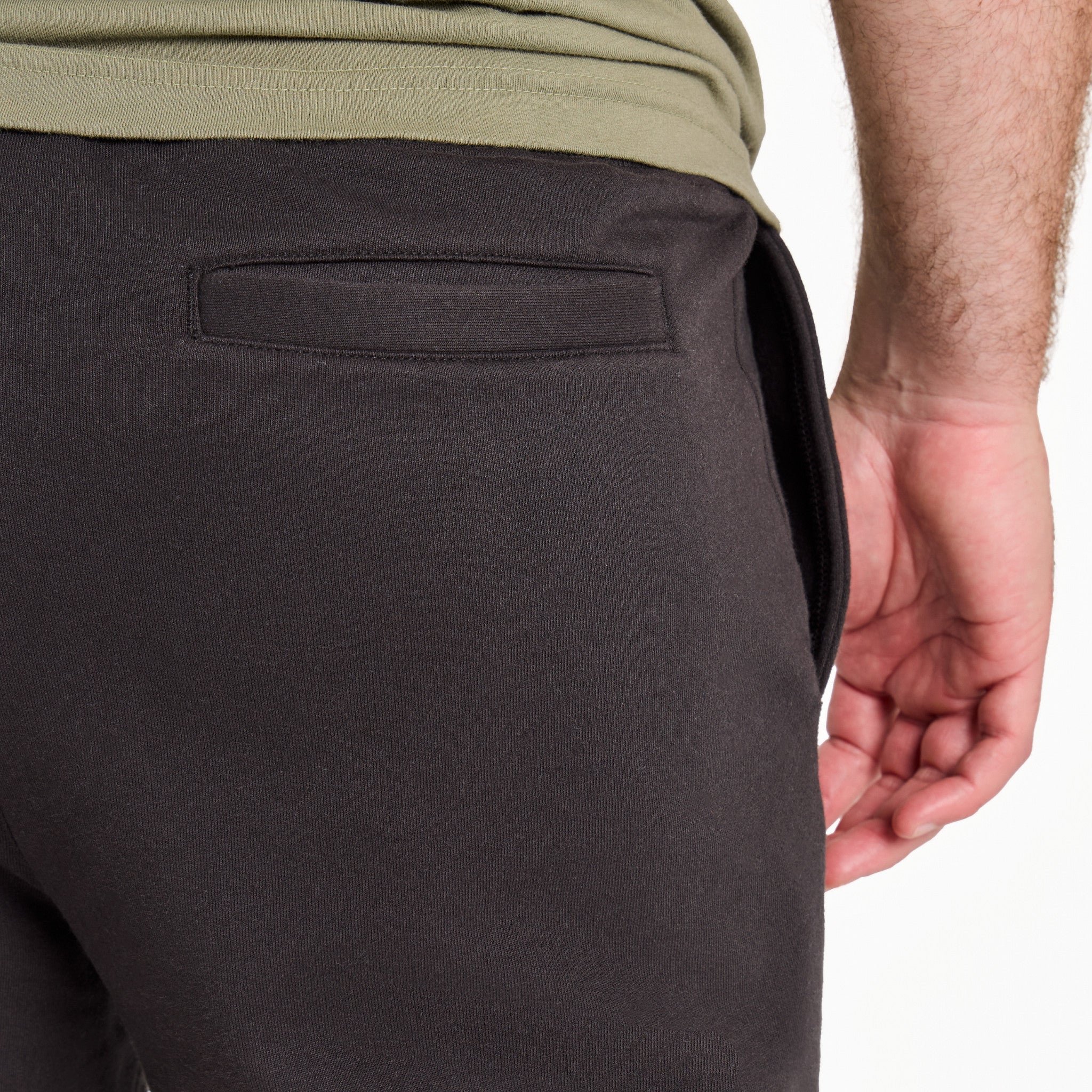 Men's Solid Good Vibes Fleece Shorts