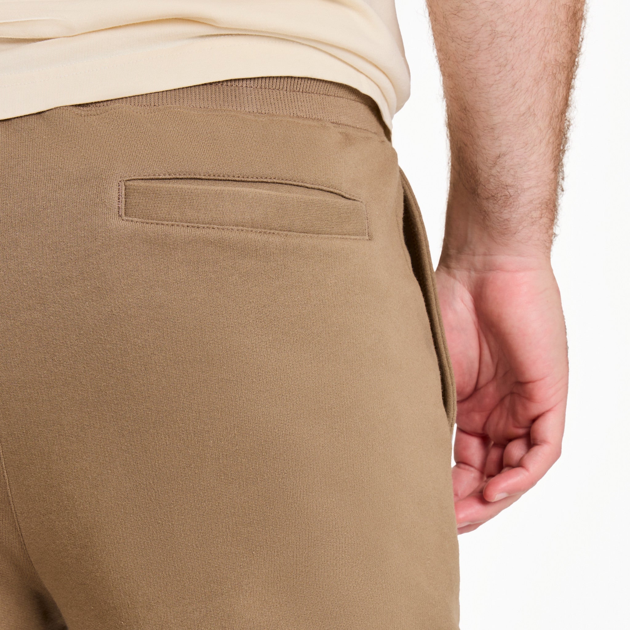 Men's Solid Good Vibes Fleece Shorts