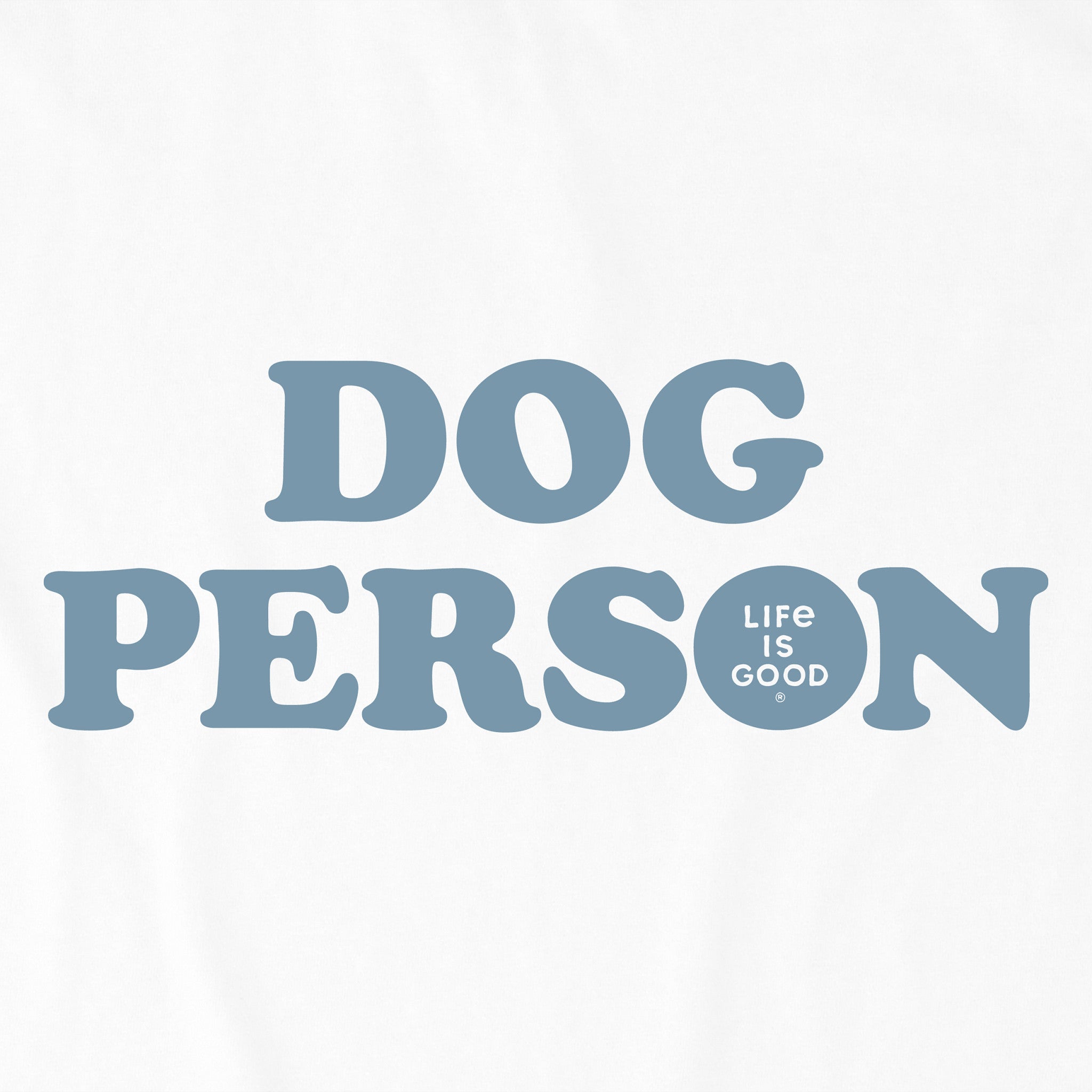 Women's Dog Person Text Short Sleeve Vee