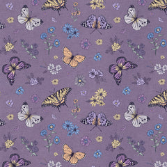 Women's Butterfly Garden Pattern Crusher-LITE Easy Vee