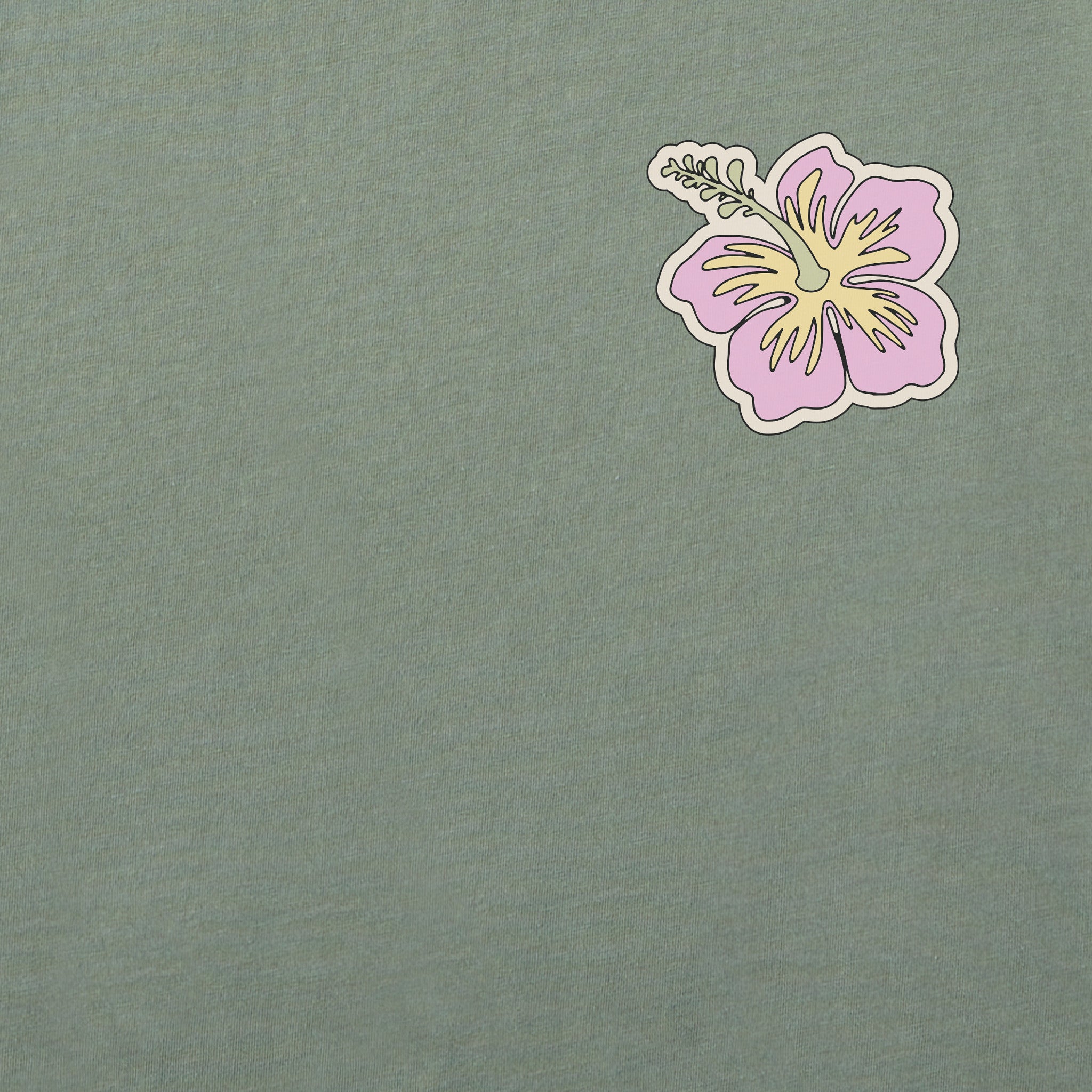 Women's Flamingo in Paradise Short Sleeve Crusher Boxy Tee