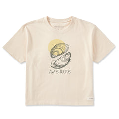 Women's Aw Shucks Short Sleeve Crusher Boxy Tee