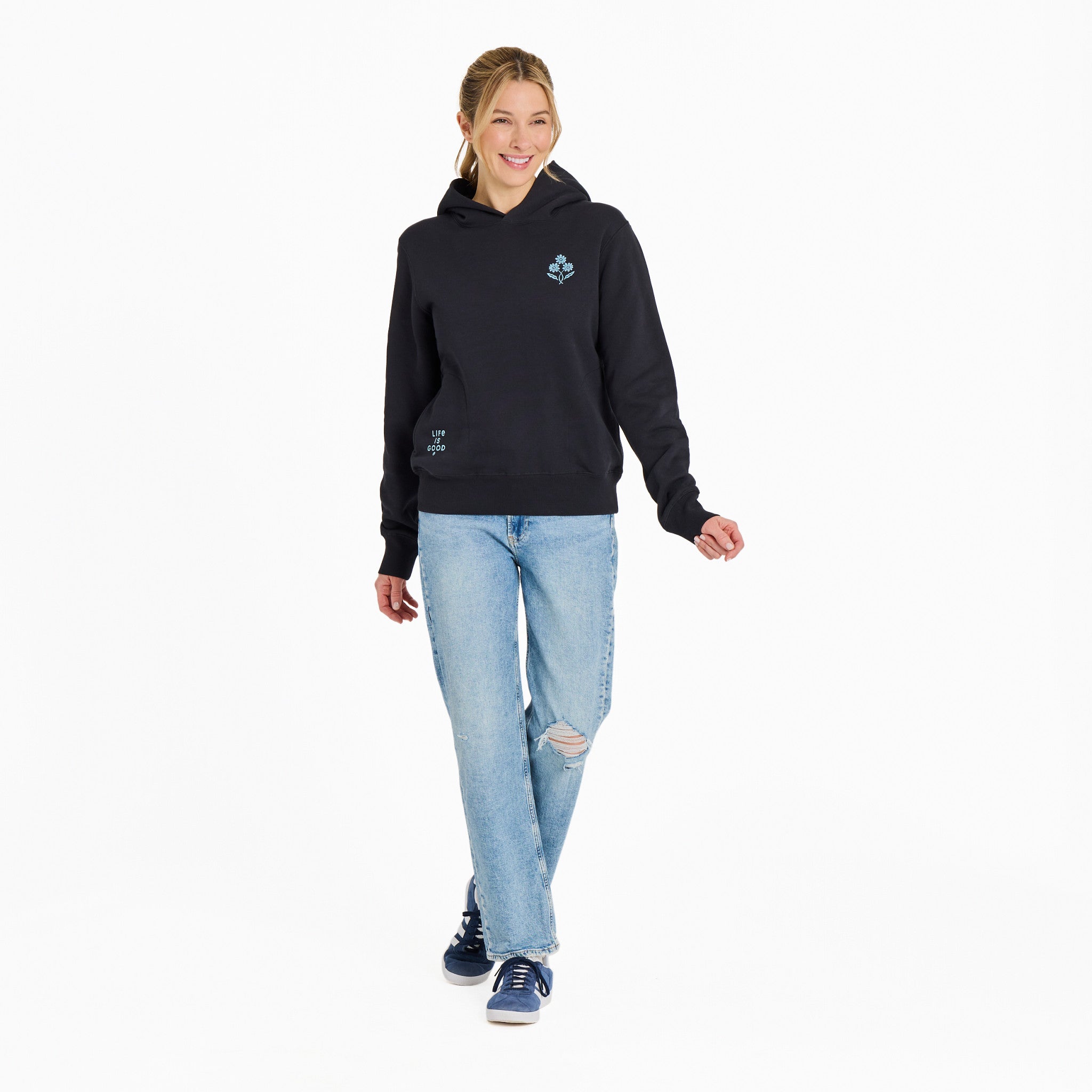 Women's Daisy Trio Good Vibes Fleece Hoodie