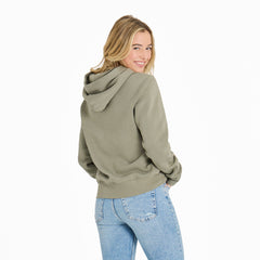 Women's Crafty LIG Stacked Good Vibes Fleece Hoodie