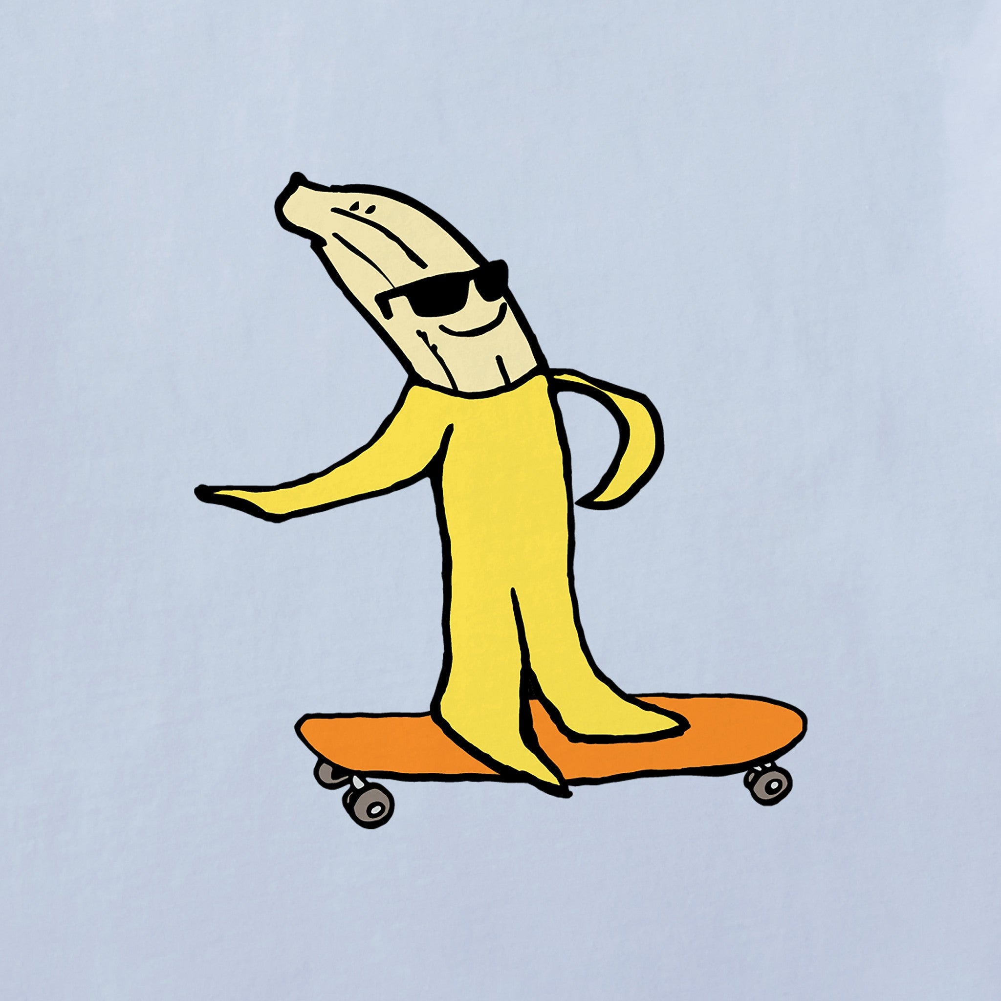 Kids Banana Boarder Short Sleeve Crusher Tee