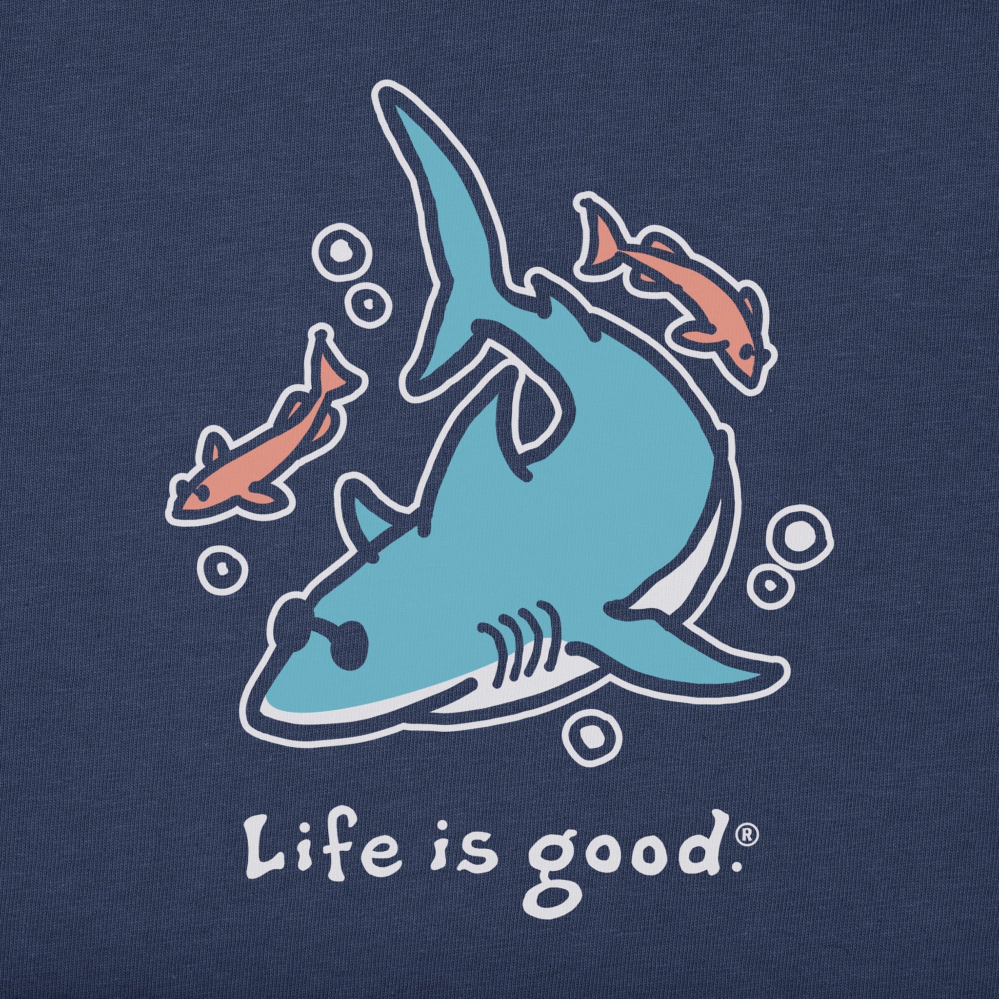 Baby LIG Cool Shark Short Sleeve Crusher Bodysuit