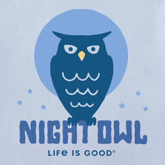 Baby Crafty Night Owl Clean Long Sleeve Crusher Bodysuit