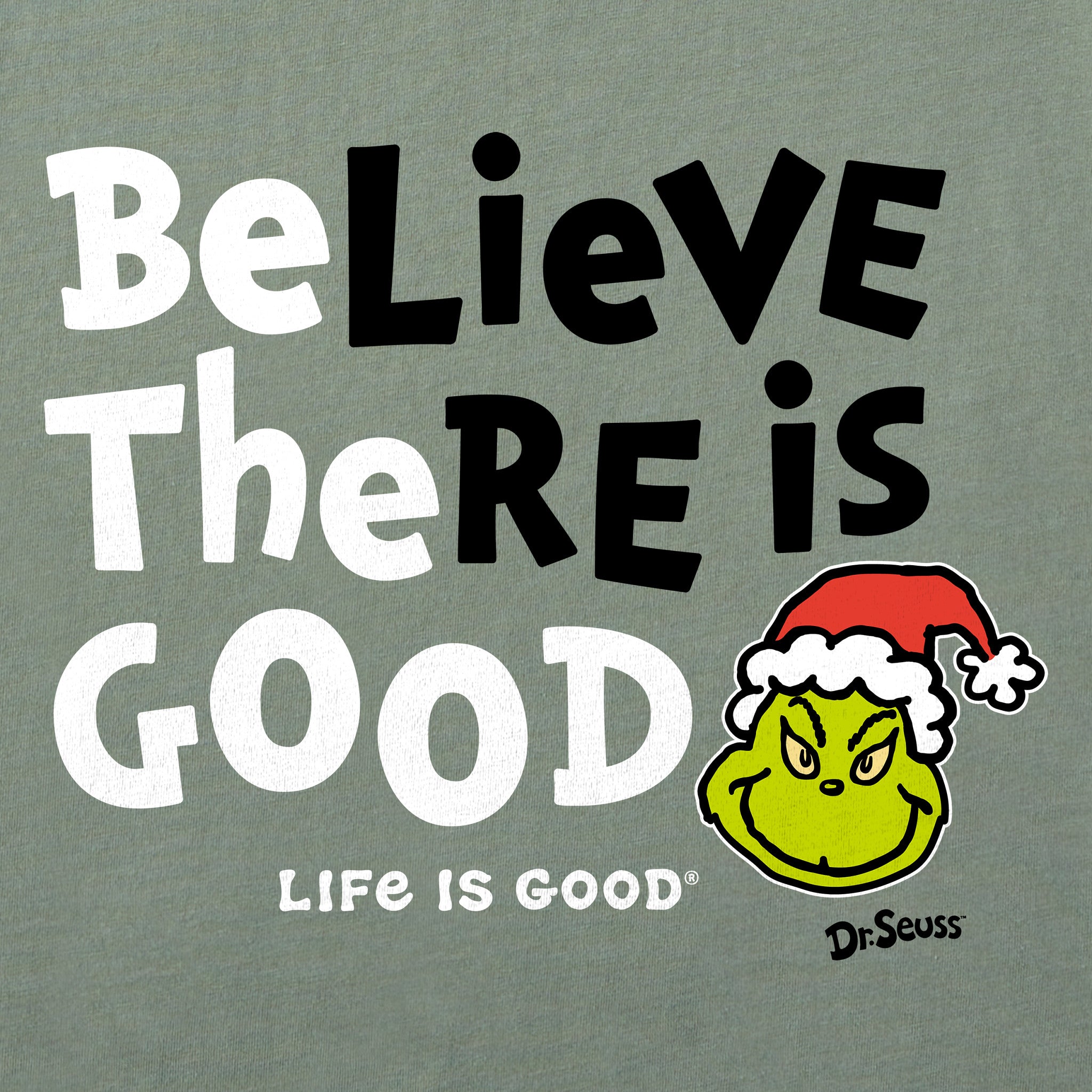 Men's Be The Good Grinch Long Sleeve Crusher Tee