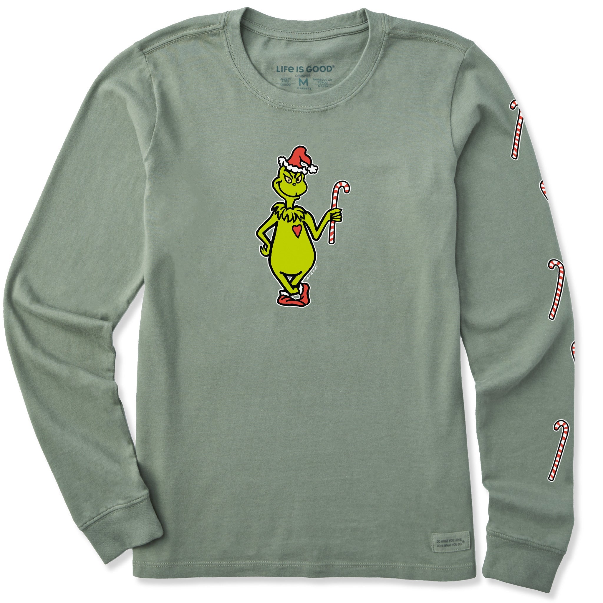 Women's Greetings From Who-Ville Long Sleeve Crusher Tee