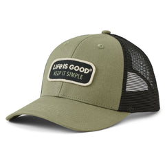 Adult Unisex Keep It Simple Patch Trucker