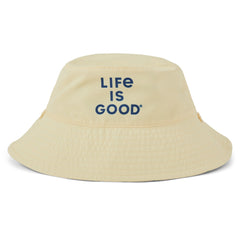 Toddler Playful Dog Pattern Made in the Shade Bucket Hat