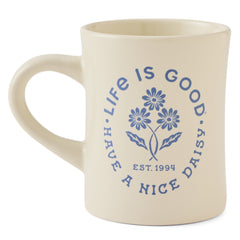 Have a Nice Daisy Daisies Diner Mug