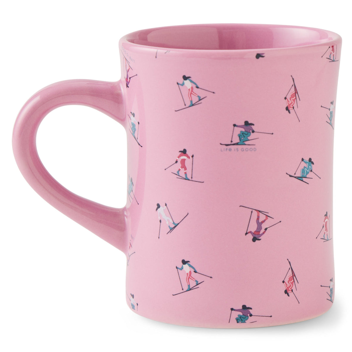 Ski Ya Later Pattern Diner Mug