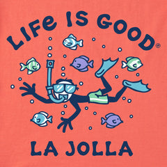 Kids La Jolla Jake Snorkel Short Sleeve Crusher Tee