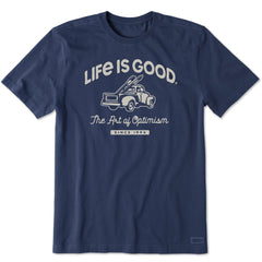 Men's Art of Optimism Truck Short Sleeve Crusher-LITE Tee
