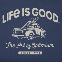 Men's Art of Optimism Truck Short Sleeve Crusher-LITE Tee
