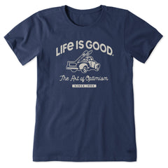 Women's Art of Optimism Truck Short Sleeve Tee