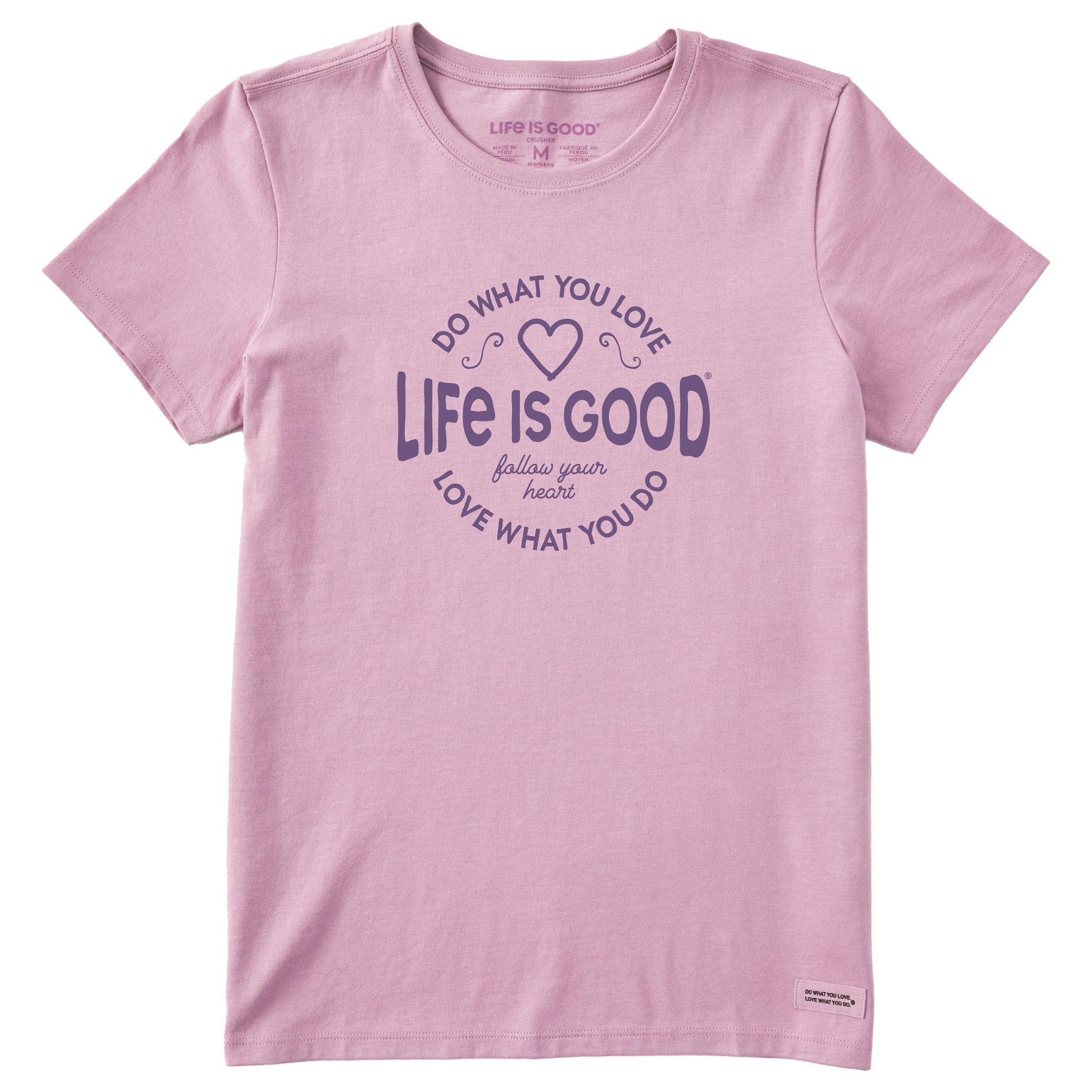 Women's DWYL Heart Short Sleeve Tee