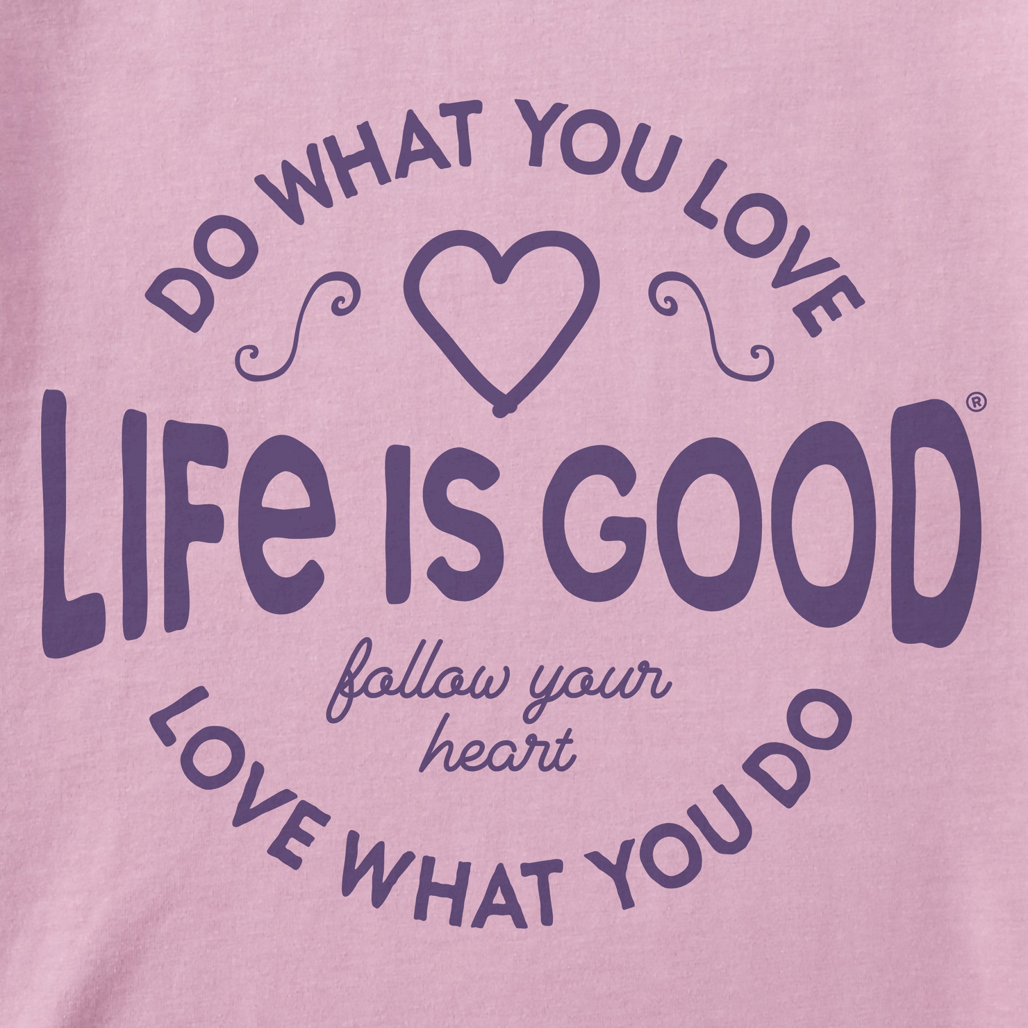 Women's DWYL Heart Short Sleeve Tee