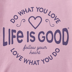 Women's DWYL Heart Short Sleeve Tee