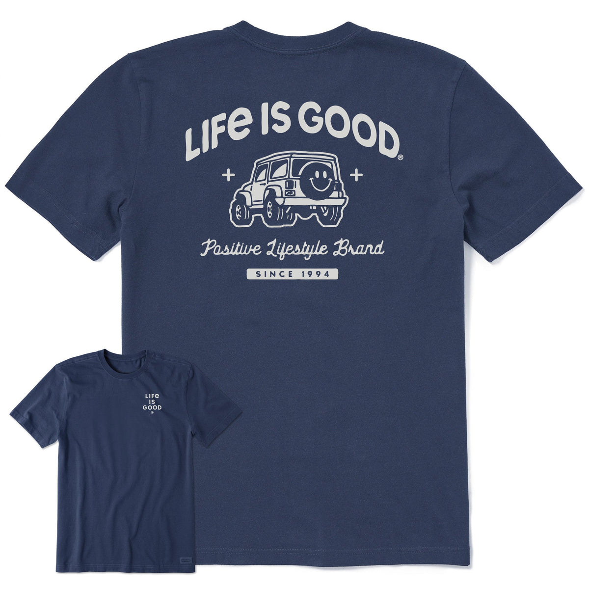 Men's Positive Lifestyle ATV Smile Short Sleeve Tee