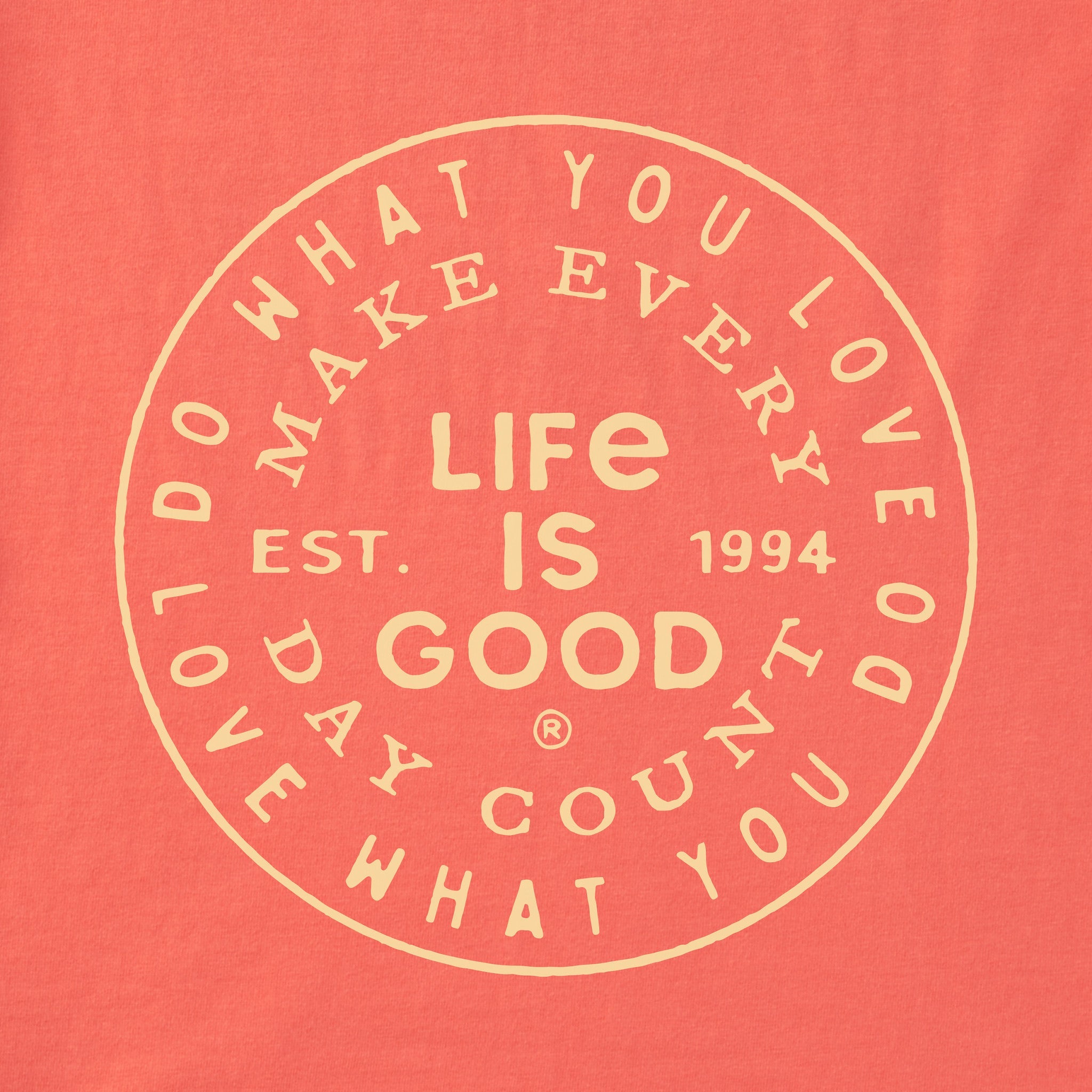 Women's DWYL Make Every Day Count Coin Short Sleeve Crusher Tee