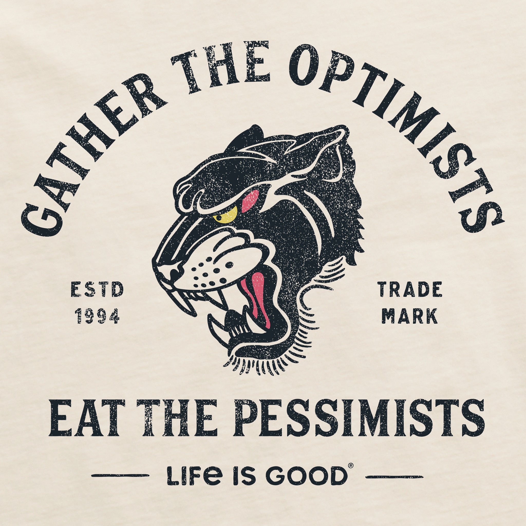 Women's Gather Panther Short Sleeve Crusher Boxy Tee