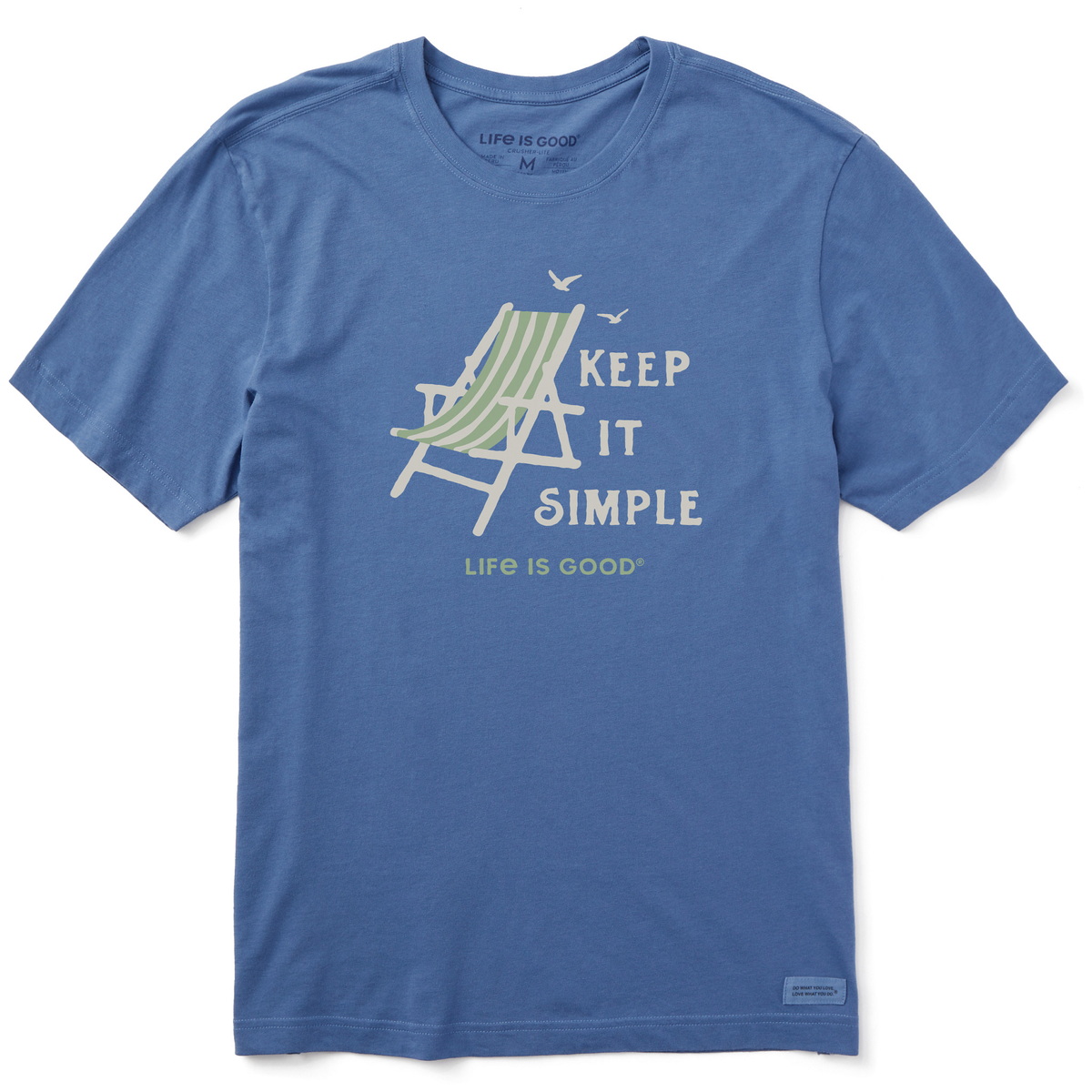 Men's Keep it Simple Beach Chair Short Sleeve Tee