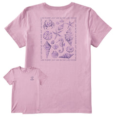 Women's Just Add Water Shells Short Sleeve Tee