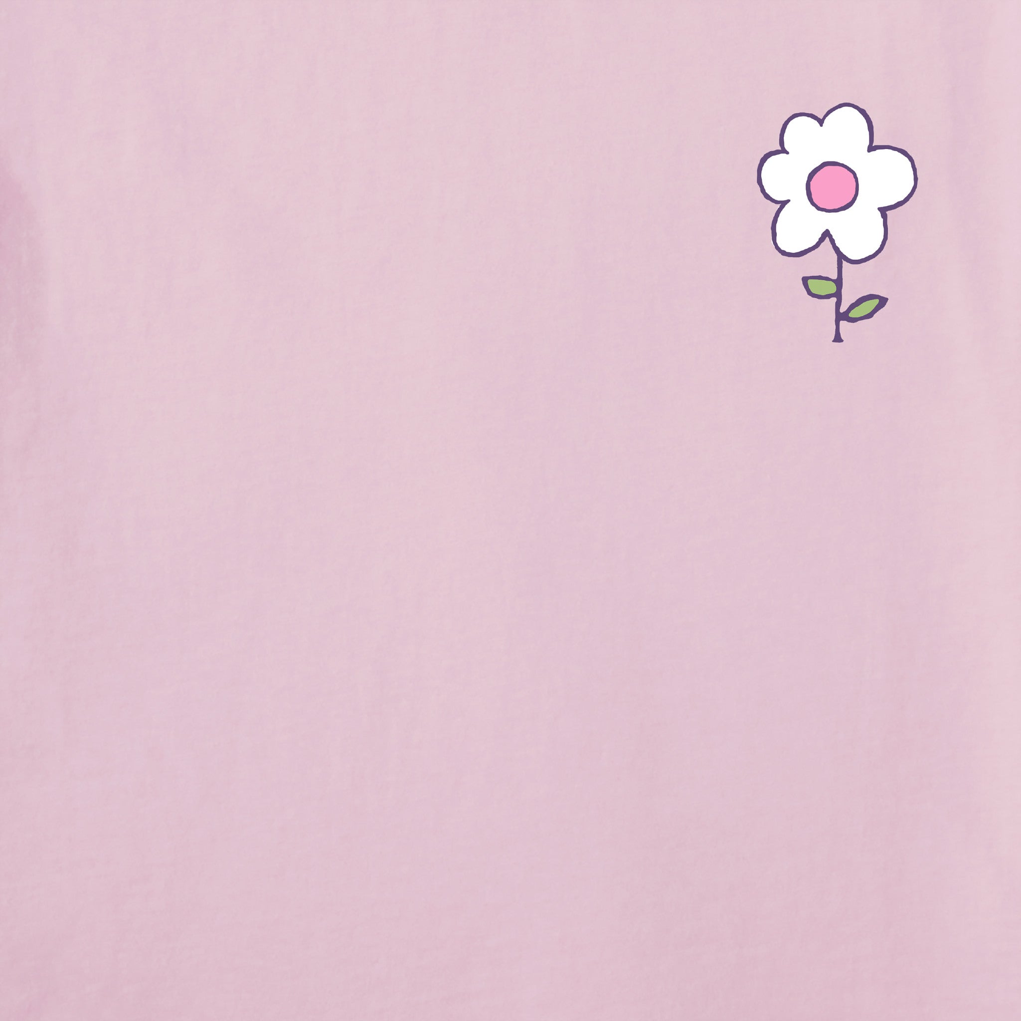 Women's 3 Little Flowers Short Sleeve Tee