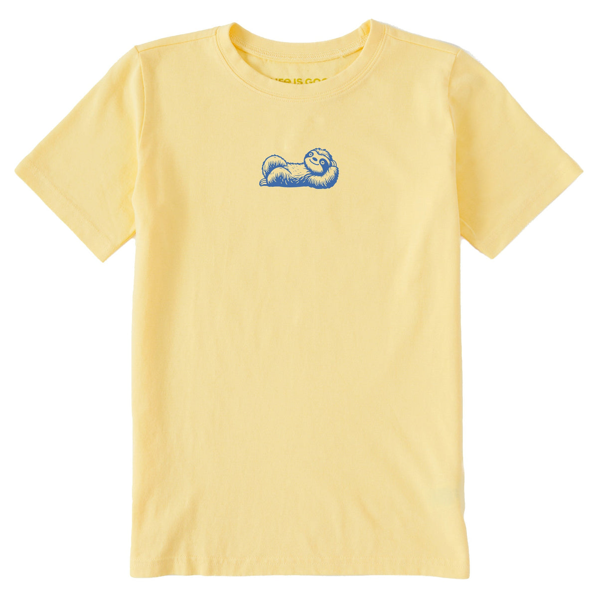 Kids Mini Sloth Short Sleeve Crusher Tee