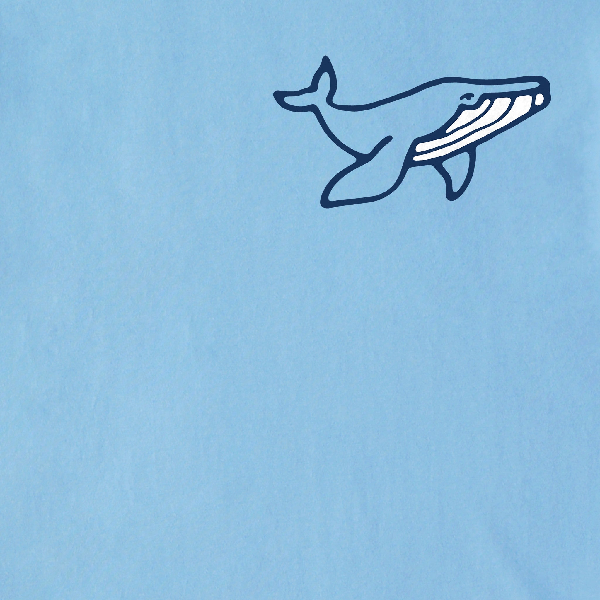 Men's Mini Swimming Whale Short Sleeve Crusher Tee