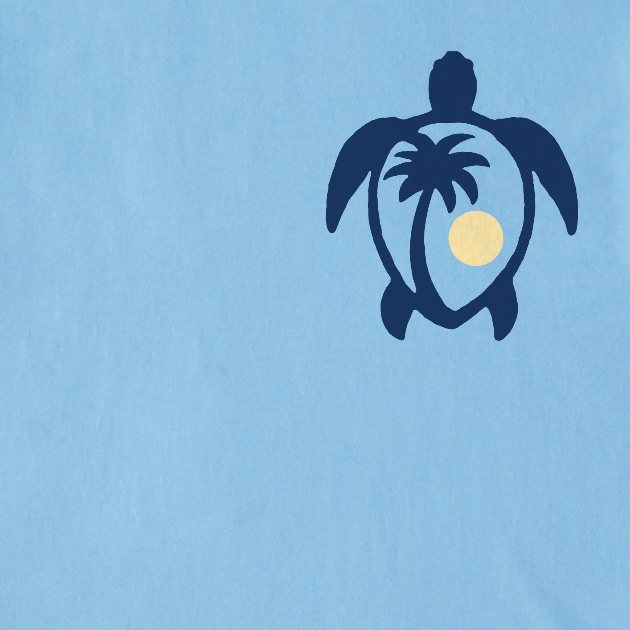 Men's Mini Beach Turtle Short Sleeve Tee