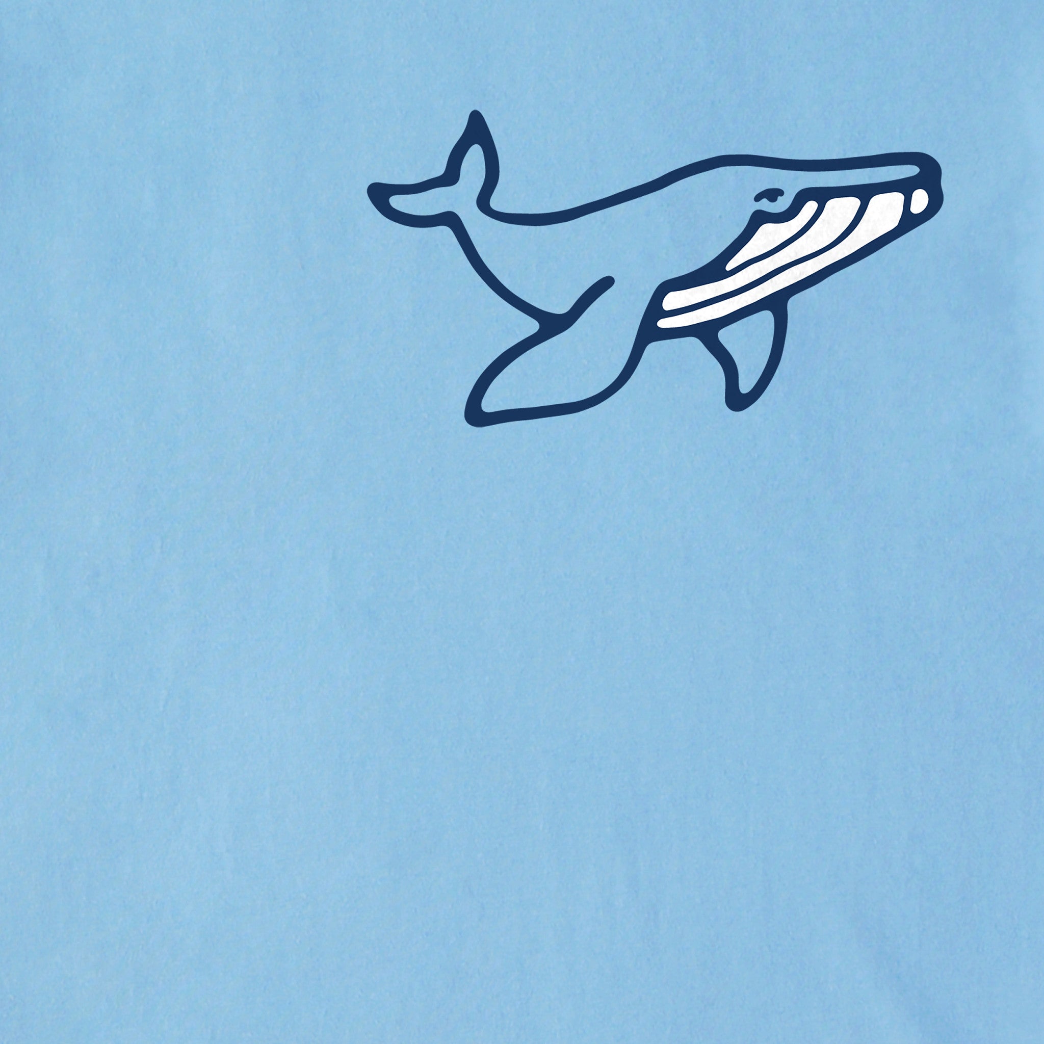 Men's Mini Swimming Whale Short Sleeve Crusher Tee