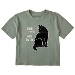 Women's Dog Days are Over Short Sleeve Crusher Boxy Tee