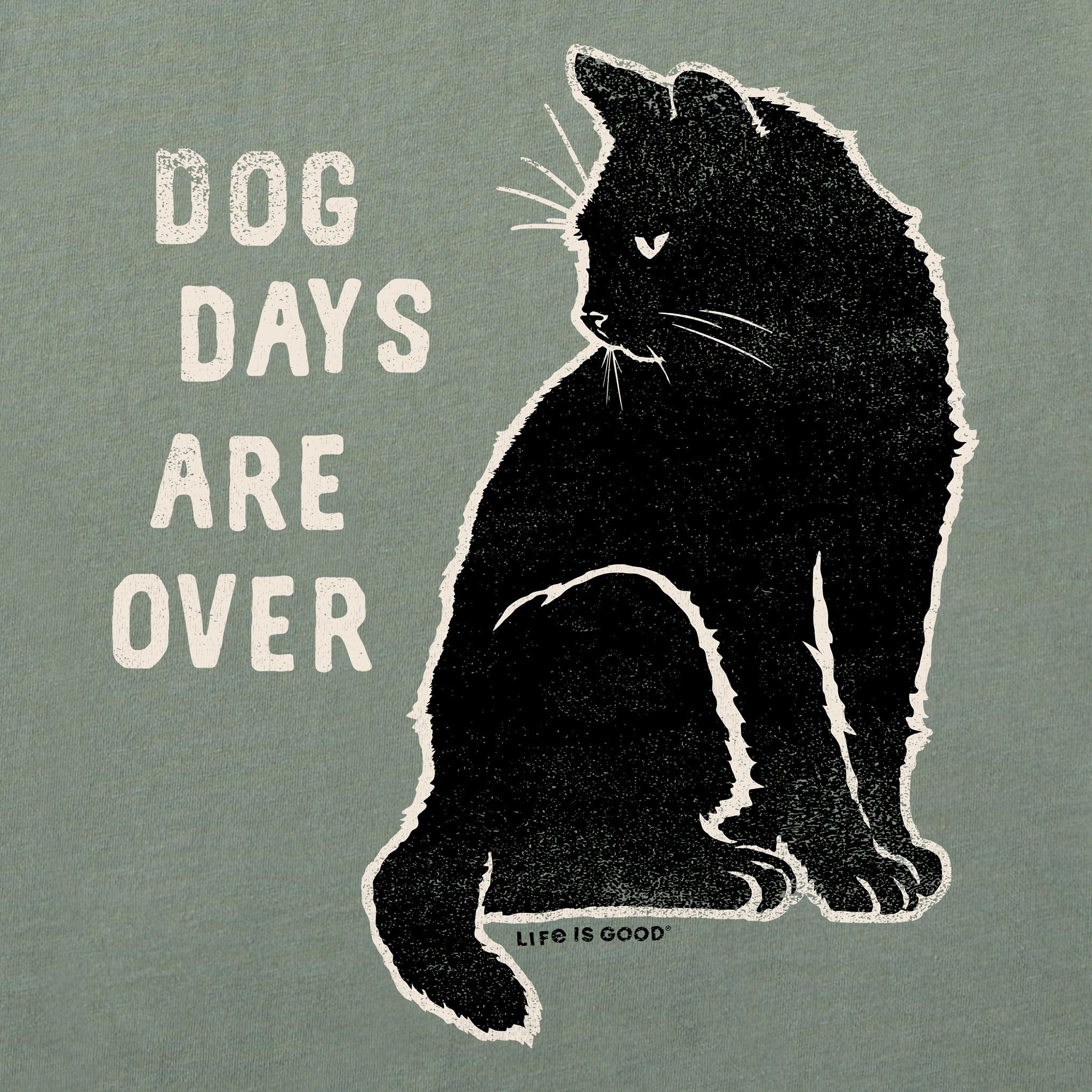 Women's Dog Days are Over Short Sleeve Crusher Boxy Tee