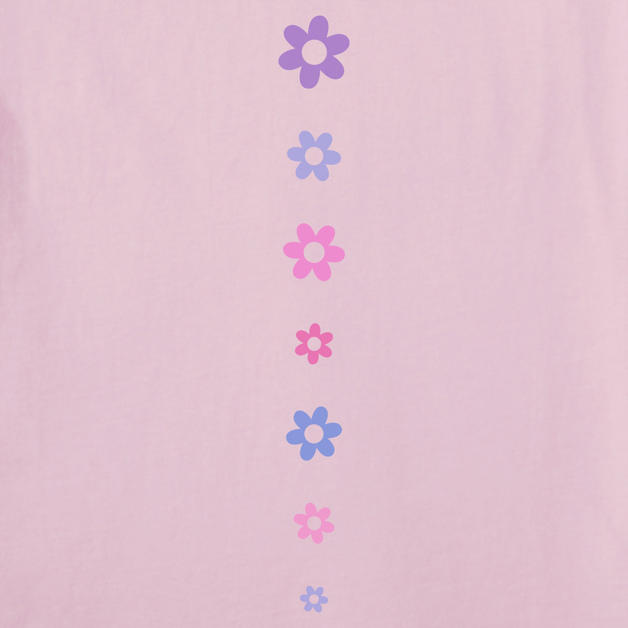 Women's Daisy Circle Psychedelic Long Sleeve Crusher Tee