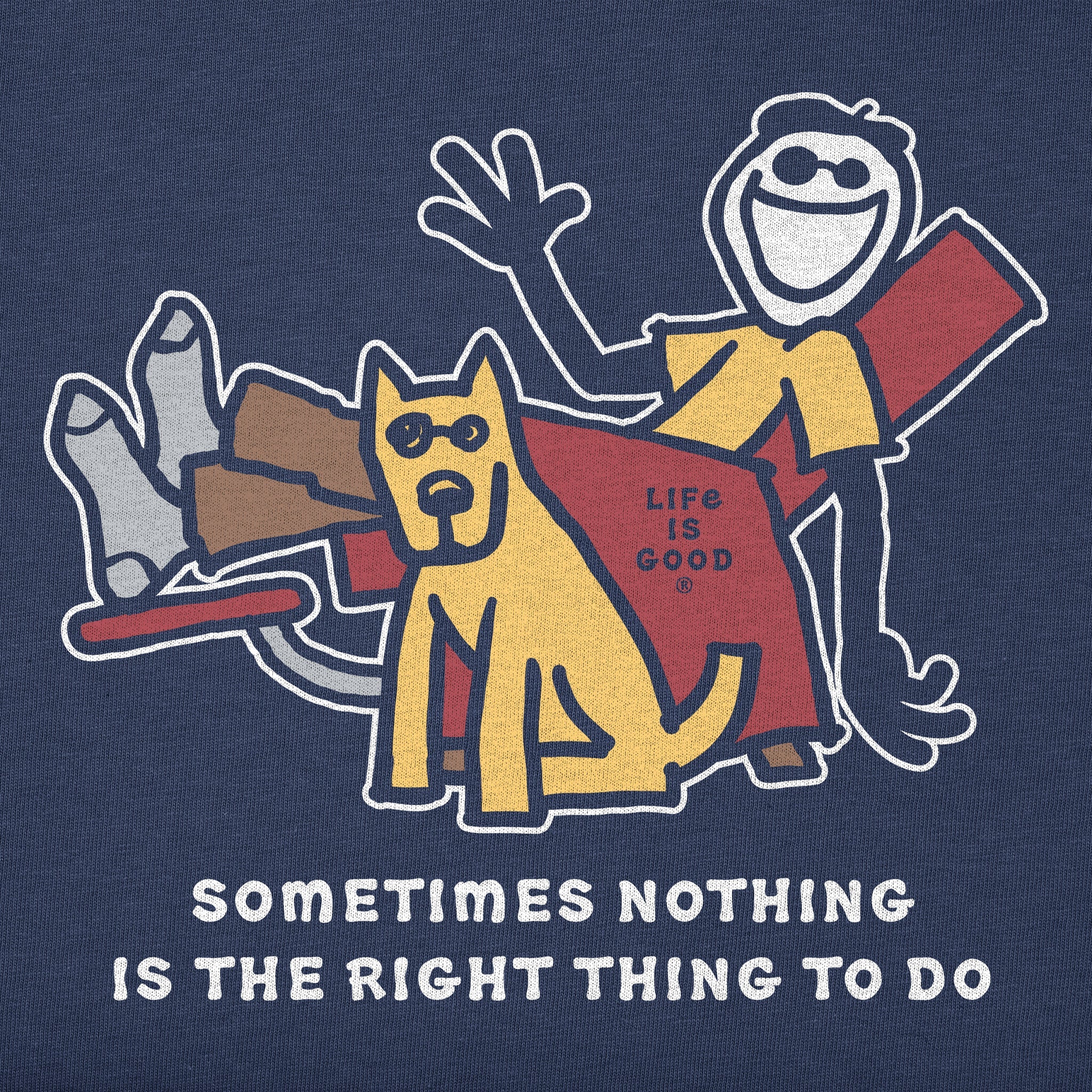 Men's Jake & Rocket Right Thing To Do Short Sleeve Tee