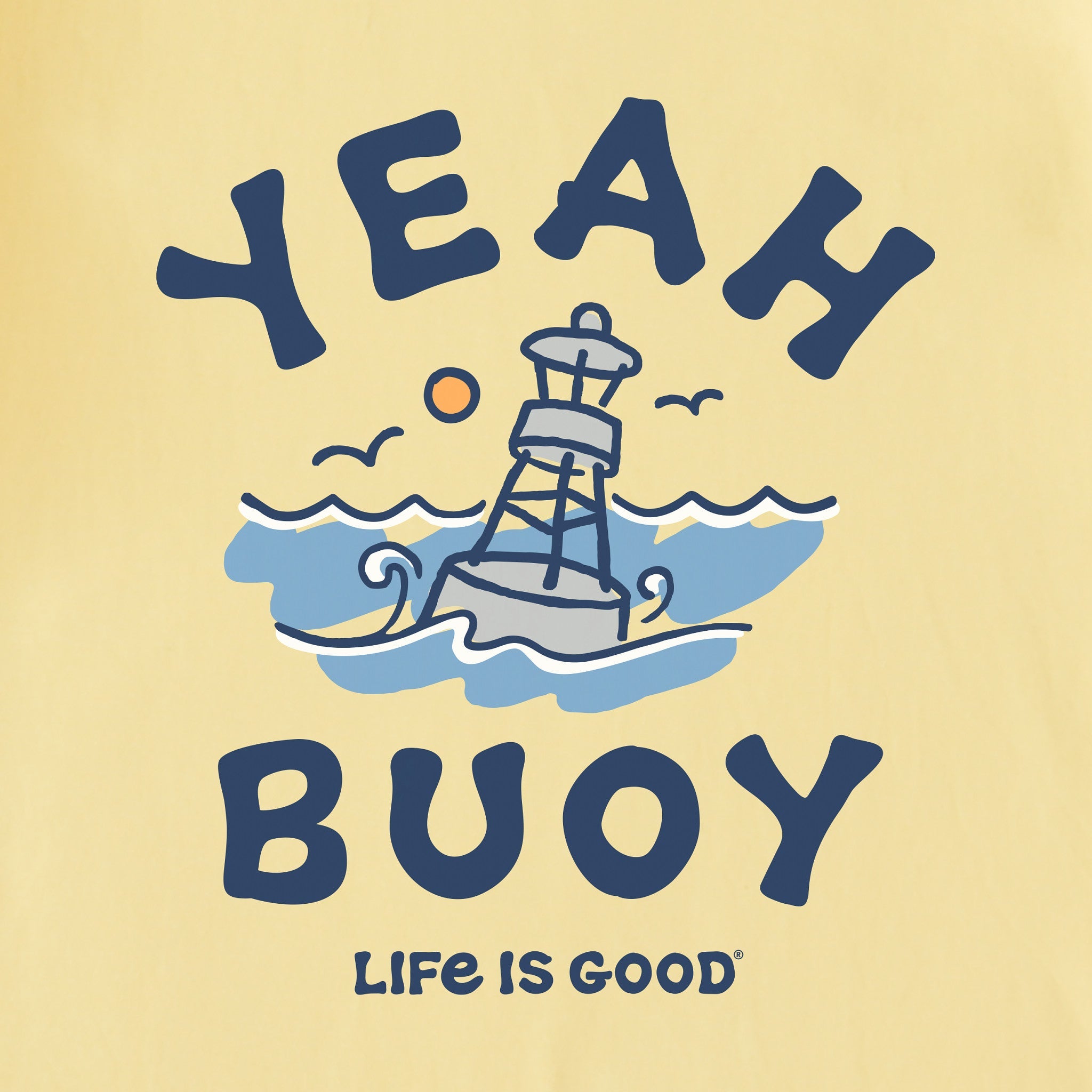 Men's Vintage Yeah Buoy Short Sleeve Tee