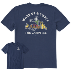 Men's Jake & Rocket Smell the Campfire Short Sleeve Tee