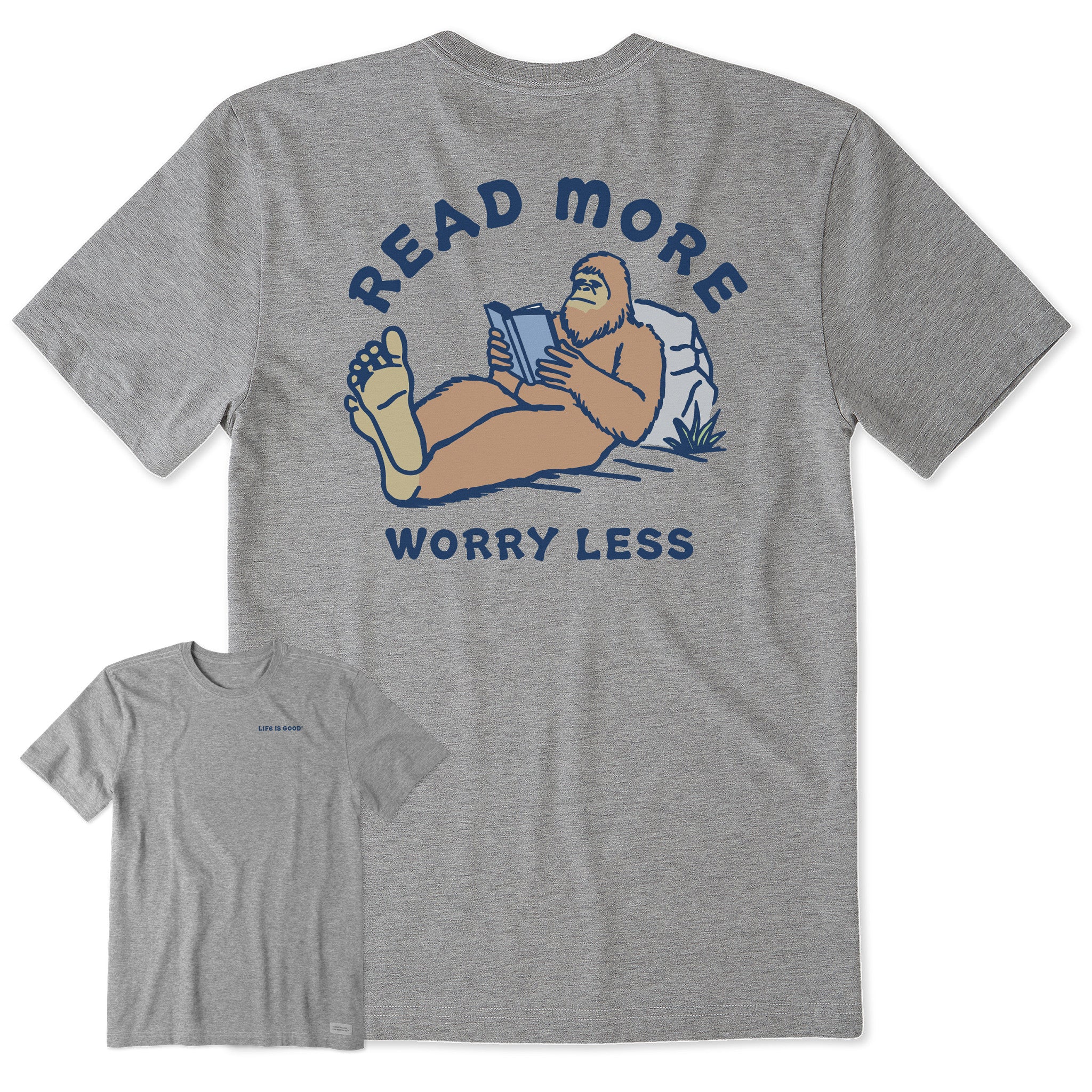 Men's Read More Bigfoot Short Sleeve Tee