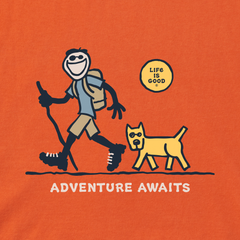 Men's Jake & Rocket Adventure Awaits Short Sleeve Crusher Tee