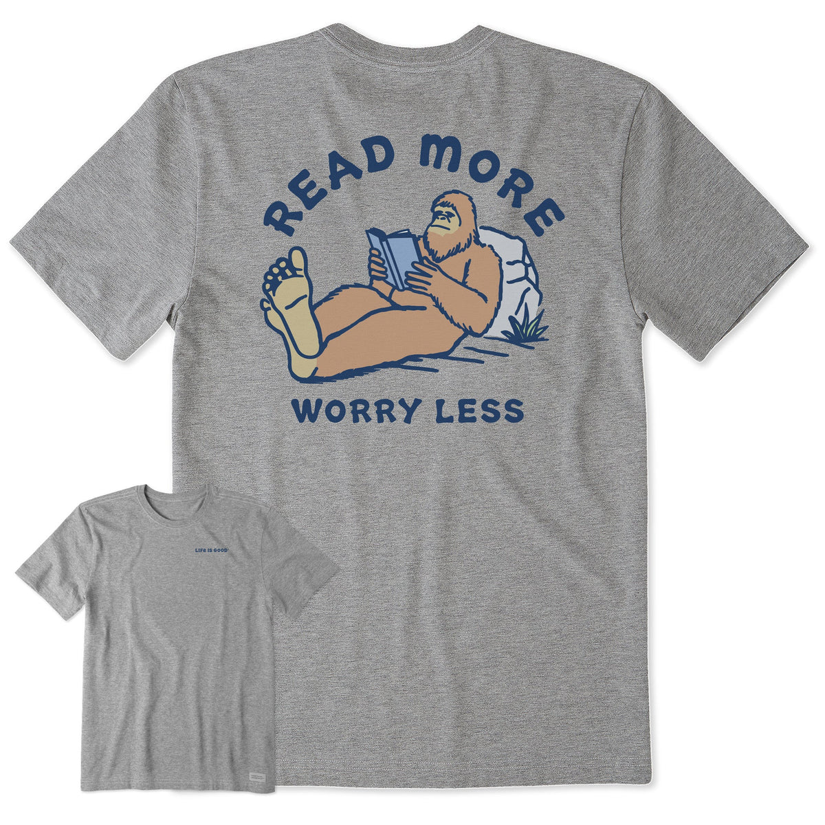 Men's Read More Bigfoot Short Sleeve Tee