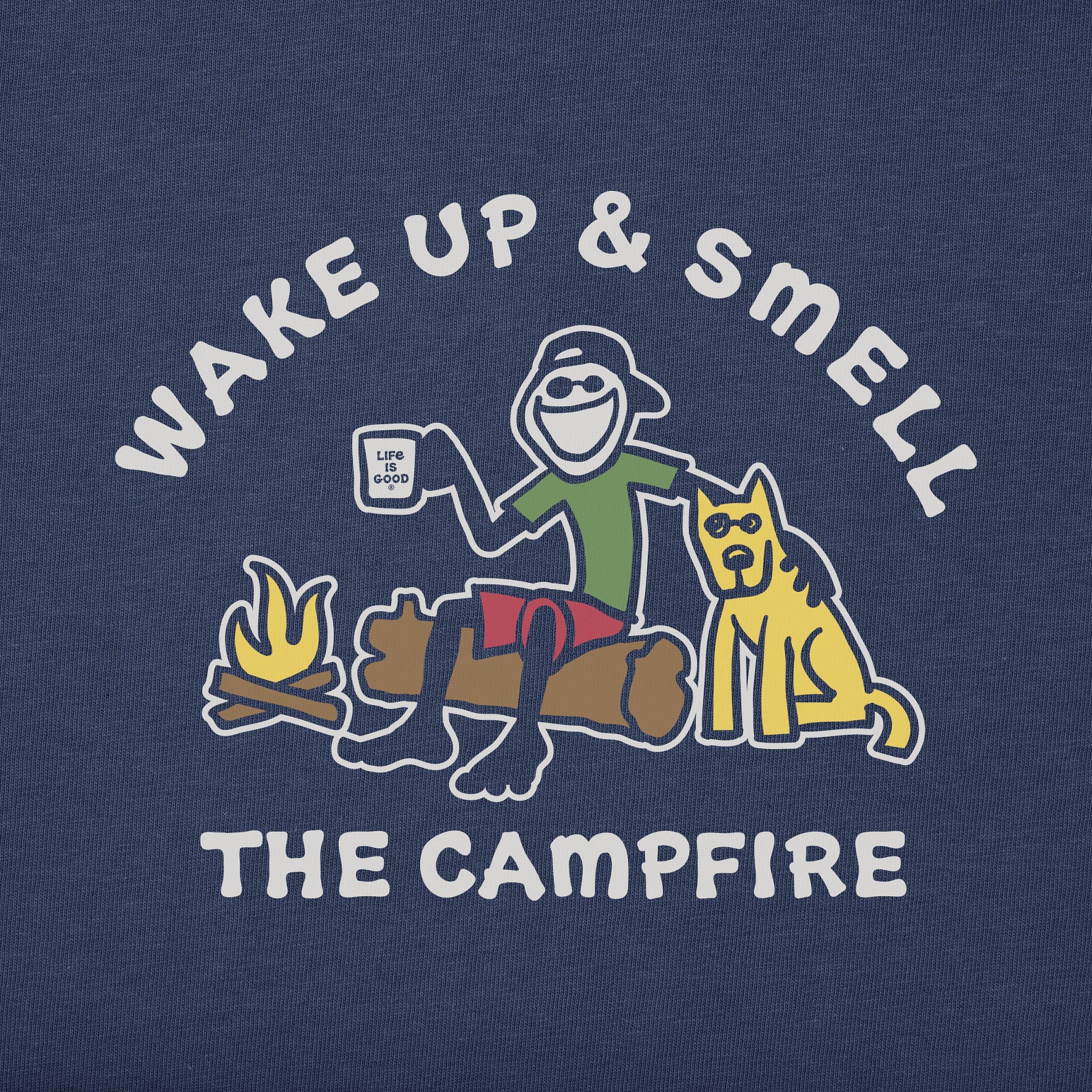 Women's Jake & Rocket Smell the Campfire Short Sleeve Tee