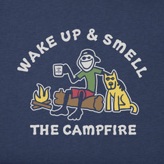 Women's Jake & Rocket Smell the Campfire Short Sleeve Tee